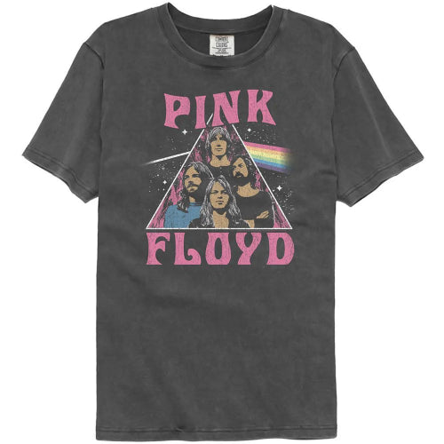 Pink Floyd - Unisex T-Shirt: Vintage Band (Dark Grey) – The Cosmic