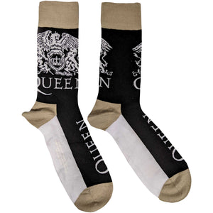 Queen Unisex Ankle Socks:  Crest & Logo
