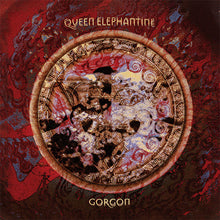 Load image into Gallery viewer, Album cover for 'Gorgon' by Queen Elephantine with intricate design and text.
