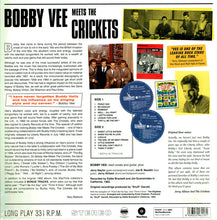 Load image into Gallery viewer, Bobby Vee - Meets The Crickets (Vinyl/Record)