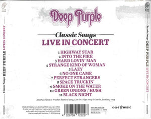 Deep Purple - Classic Songs Live In Concert (CD)