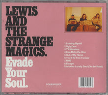 Load image into Gallery viewer, Lewis And The Strange Magics - Evade Your Soul back album cover