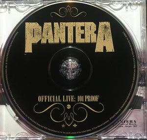 Pantera - Official Live:  101 Proof (CD)