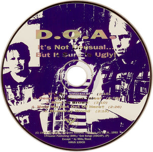 D.O.A. - It's Not Unusual... But It Sure Is Ugly! (CD)