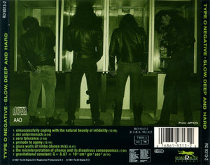 Type O Negative - Slow, Deep And Hard (CD)