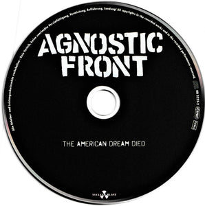 Agnostic Front - The American Dream Died (CD)