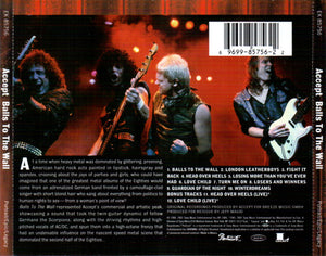 Accept - Balls To The Walls (CD)