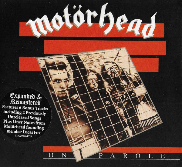 Motorhead  - On Parole (CD)