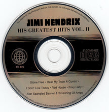 Load image into Gallery viewer, Jimi Hendrix - His Greatest Hits Vol II (CD)