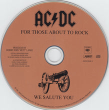 Load image into Gallery viewer, AC/DC - For Those About To Rock (CD)