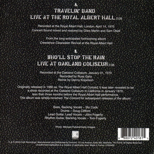 Creedence Clearwater Revival - Travelin' Band:  Live At The Royal Albert Hall (Vinyl/Record)