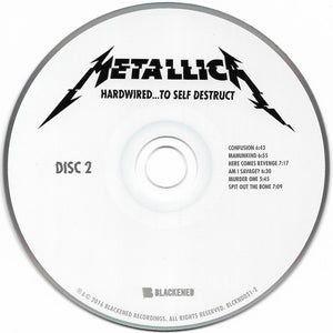 Metallica - Hardwired...To Self Destruct (CD)