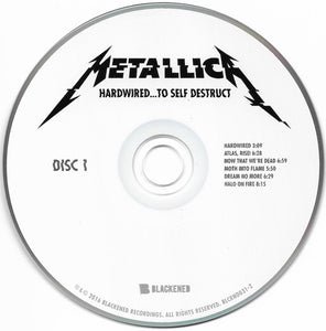 Metallica - Hardwired...To Self Destruct (CD)