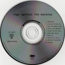 Load image into Gallery viewer, Rage Against The Machine - Rage Against The Machine (CD)