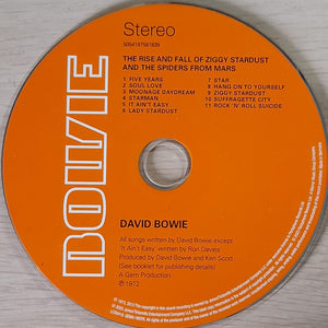 David Bowie - The Rise And Fall Of Ziggy Stardust And The Spiders From Mars (CD)