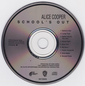 Alice Cooper - School's Out (CD)