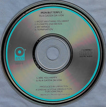 Load image into Gallery viewer, Iron Butterfly - In-A-Gadda-Da-Vida (CD)