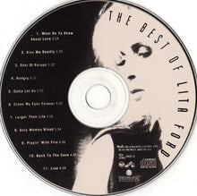 Load image into Gallery viewer, Lita Ford - The Best Of Lita Ford (CD)