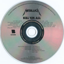 Load image into Gallery viewer, Metallica - Kill &#39;Em All (CD)