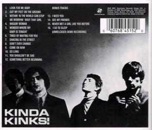 Kinks - Kinda Kinks (CD)