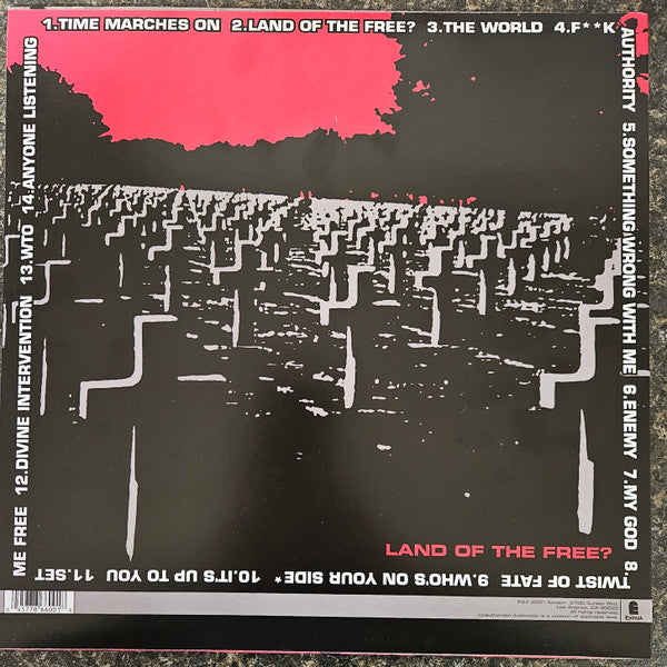 Pennywise - Land Of The Free (Vinyl/Record) – The Cosmic Peddler