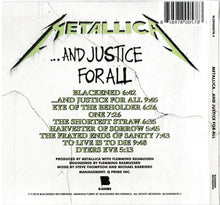 Load image into Gallery viewer, Metallica - ...And Justice For All (CD)