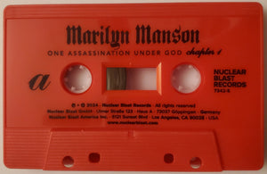 Marilyn Manson - One Assassination Under God (Cassette)