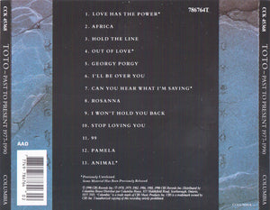 Toto - Past To Present 1977 - 1990 (CD)