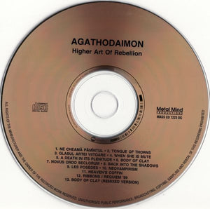 Agathodaimon - Higher Art Of Rebellion (CD)