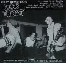 Load image into Gallery viewer, Minor Threat - First Demo Tape:  1980 - 1983 (Vinyl/Record)