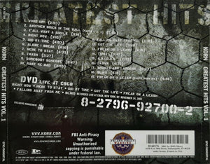 Korn - Greatest Hits Vol. 1 (CD)