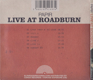 Papir - Live At Roadburn (CD)