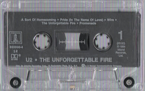 U2 - The Unforgettable Fire (Cassette)