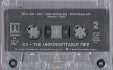 Load image into Gallery viewer, U2 - The Unforgettable Fire (Cassette)