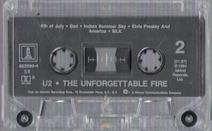 U2 - The Unforgettable Fire (Cassette)