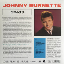 Load image into Gallery viewer, Johnny Burnette - Sings (Vinyl/Record)