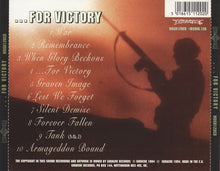 Cargar imagen en el visor de la galería, Bolt Thrower - For Victory Compact Disc