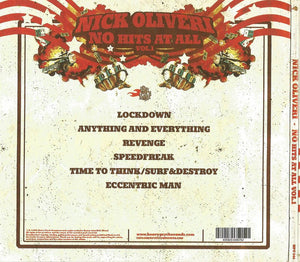 Nick Oliveri - N.O. Hits At All Vol. 1 (CD)