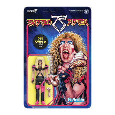 Twisted Sister - Super7 ReAction Figure - Dee Snider