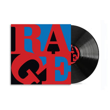 Charger l'image dans la galerie, Record cover art featuring the text 'RAGE' in stylized red and blue lettering on a black background, reminiscent of pop art.