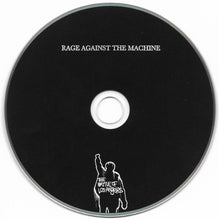 Load image into Gallery viewer, CD with &#39;Rage Against the Machine&#39; logo and silhouette design on a white background