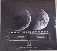 Load image into Gallery viewer, Album cover with moon phases and tracklist on a black background