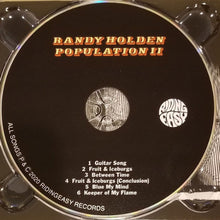 Charger l'image dans la galerie, CD with 'Randy Holden Population II' on a clear case