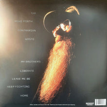 Cargar imagen en el visor de la galería, Vinyl record cover with a person holding a glass against a dark background, featuring album tracklist text.