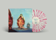 Cargar imagen en el visor de la galería, Vinyl record with colorful cover and pink and white splatter design on a gray background