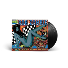 Cargar imagen en el visor de la galería, Rob Zombie - American Made Music To Strip By black vinyl record.