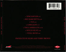 Load image into Gallery viewer, Back cover of a music album with tracklist and production credits on a black background