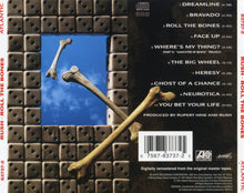 Cargar imagen en el visor de la galería, Rush - Roll The Bones back compact disc cover artwork.