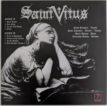 Charger l'image dans la galerie, Saint Vitus - Die Healing back vinyl record cover.