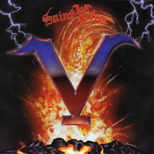 Cargar imagen en el visor de la galería, Album cover with 'Saint Vitus' and a large 'V' amidst fiery and lightning effects.